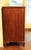 George III period, circa 1770, chest of drawers, English. 2 short over 3 long graduated drawers. Raised on restrained ogee...