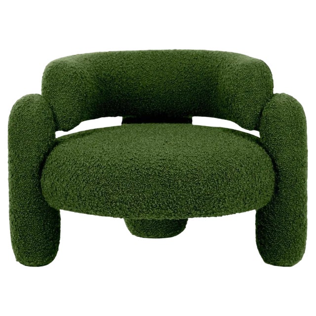 Embrace Cormo Emerald Armchair by Royal Stranger For Sale