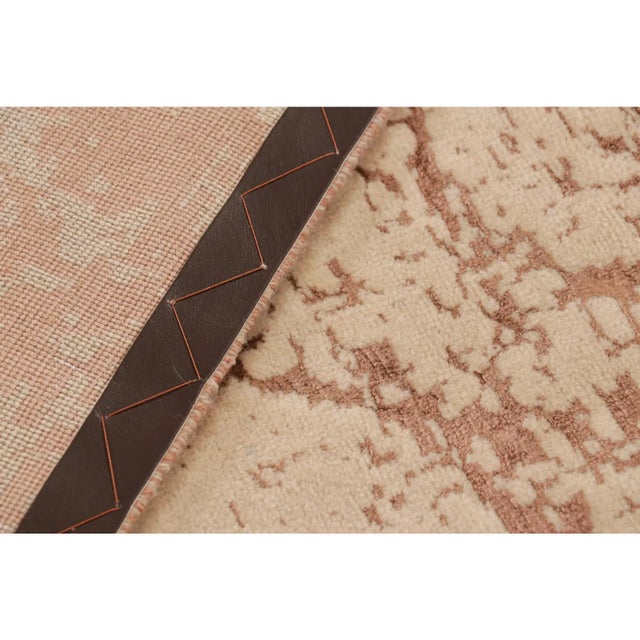 Textile Rug & Kilim’s Modern Classics Rug in Beige-Brown With Abstract Geometric Pattern For Sale - Image 7 of 7