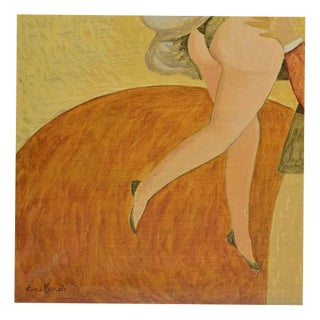 Alberto Gallerati, Those Without a Tie, Oil on Canvas, 1970s For Sale