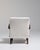Wood 20th Century Czech Republic Warm Ivory Boucle Bentwood-Arm Lounge Chair For Sale - Image 7 of 11