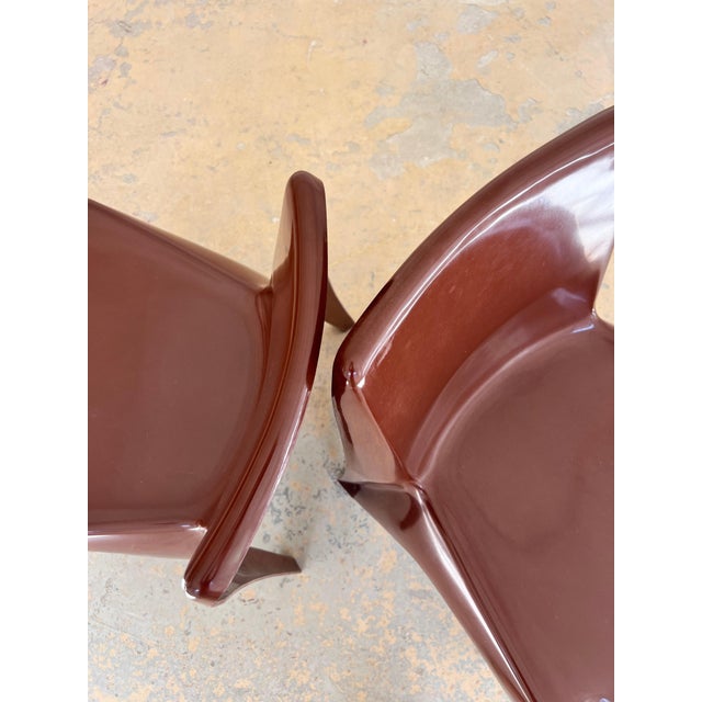 Brown Model BA 1171 Dining Chair by Helmut Bätzner for Bofinger For Sale - Image 6 of 11