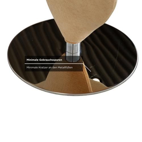 Cream Question Mark Fabric Chairs from Tonon, Set of 6 For Sale - Image 8 of 15