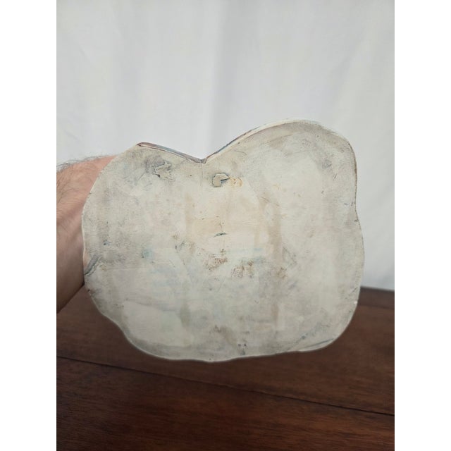 Vintage Lo Scricciolo Toni Moretto Ceramic Male Tennis Sculpture For Sale - Image 9 of 9