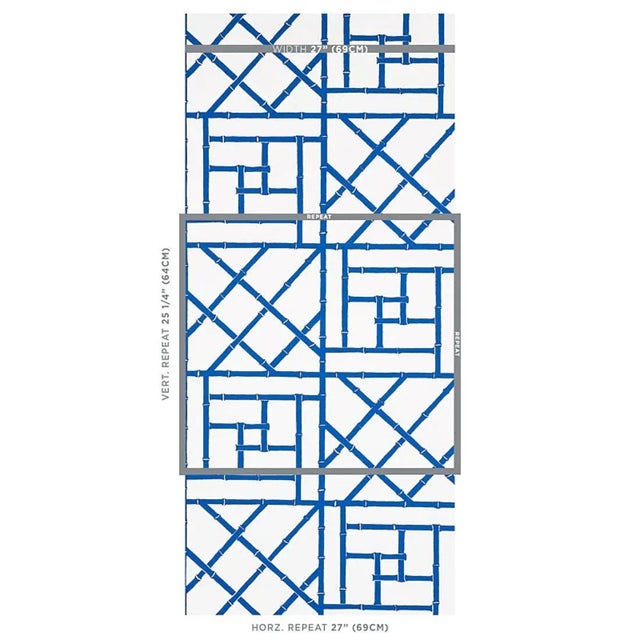 Part of the Cristina Buckley collection, glamourous Trellis is an ode to the ever-popular bamboo fretwork designs we...