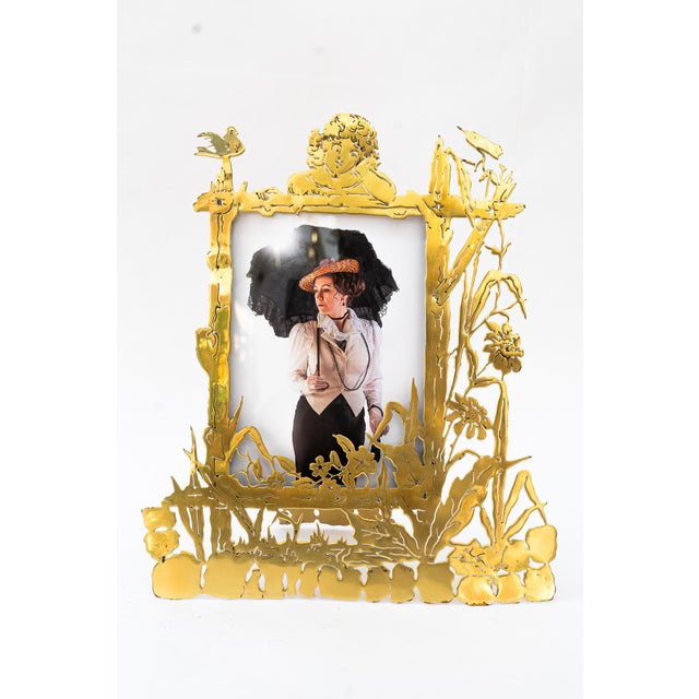 Jugendstil Picture Frame with Glass, 1908 For Sale - Image 11 of 11
