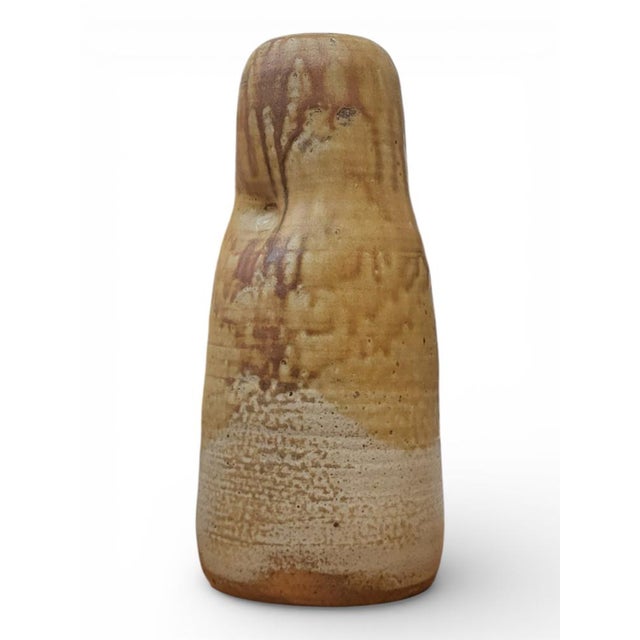 Stoneware Vase by Antoine De Vinck, Puisaye, France, 1970s For Sale - Image 10 of 10