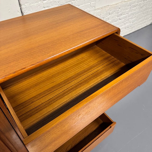 1990s 90's Teak Gentleman's Chest by Sun Cabinet Company For Sale - Image 5 of 11