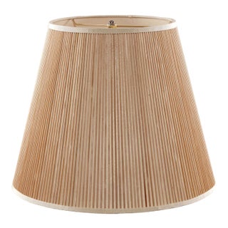 Empire Stick Shade in Natural Cream, 14" For Sale