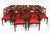 Vintage Regency Revival Swag Back Dining Chairs, Set of 22 For Sale - Image 17 of 17