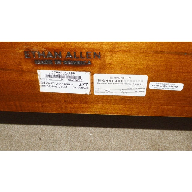 Ethan Allen British Classics King Bed For Sale - Image 17 of 17