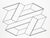 Artist: Josef Albers, German (1888 - 1976)<br>Title: Monumental Linear Construction - P2, F21, I2 <br>Portfolio:...