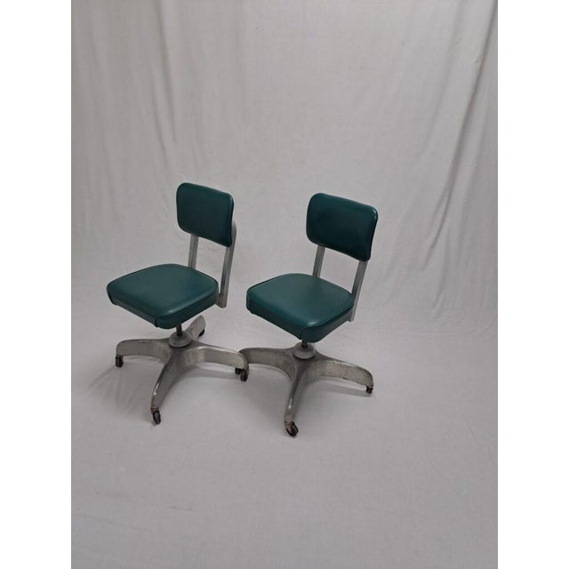1950s Industrial Chairs, 1940s-1950s, Set of 2 For Sale - Image 5 of 6