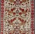 Vintage Turkish Oushak Rug in All-Over Flower Design Background & Simple Boteh Border For Sale - Image 10 of 13