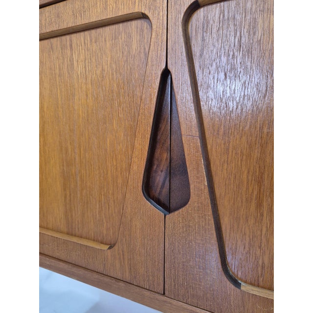 Wood Teak Wall Storage Cabinet by Kjell Riise, 1960s For Sale - Image 7 of 10
