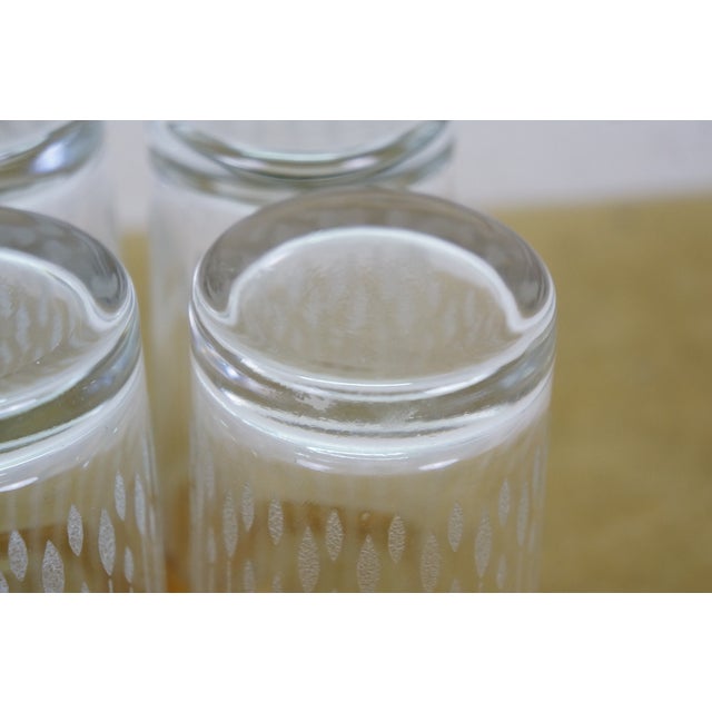 Gold 1960s Mid Century Modern Culver Tyrol 22k Gold Acid Etched Highball Glasses - 8 pcs For Sale - Image 8 of 12