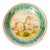 Vintage Italian Giacomo Alessi Majolica Horse Plate, Caltagirone, Sicily Folk Art For Sale