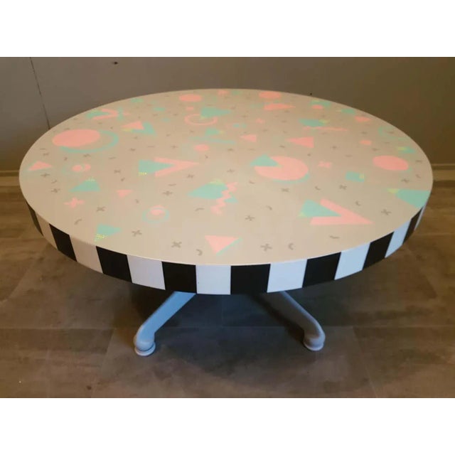 Italian Postmodern Side Table, 1980s For Sale - Image 11 of 18