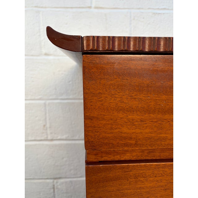 Vintage "Pagoda" Dresser by R-Way Furniture Company For Sale - Image 14 of 15