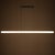 Mid-Century Modern NOIR Astoria Linear Chandelier For Sale - Image 3 of 3