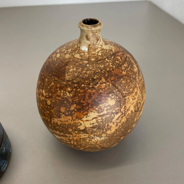 Studio Pottery Sculptural Objects from Gerhard Liebenthron, Germany, 1970s, Set of 2 For Sale - Image 12 of 17