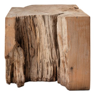 Vintage Blond Teak Base, 1980s For Sale