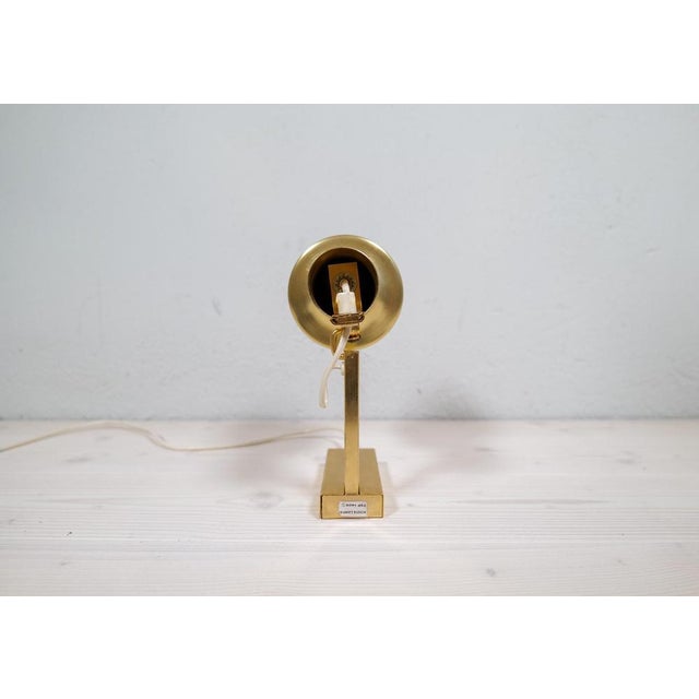 Candela Wall Lights in Brass by Per Sundstedt, Sweden, 1972, Set of 3 For Sale - Image 10 of 18