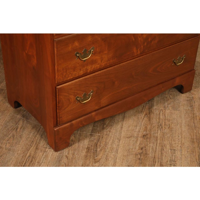E.A. Clore Custom Walnut High Chest For Sale In Philadelphia - Image 6 of 18