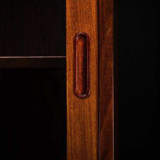 1980s Mid-Century Danish Modern Poul Hundevad Rosewood Veneer Buffet Hutch For Sale - Image 11 of 12