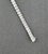 Early 21st Century 12.21 Ct Oval Cut Diamond Tennis Bracelet For Sale - Image 5 of 8