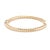 David Yurman Diamond X Criss Cross Bracelet, 18k Yellow Gold, Length 6.38 Inches For Sale - Image 4 of 8