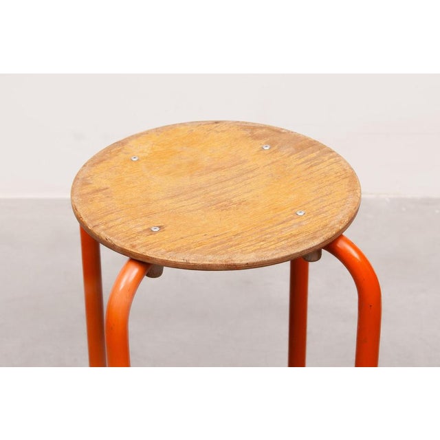 Industrial Studio Stackable Stools, 1975, Set of 8 For Sale - Image 9 of 11