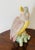 Vintage Tropical Coastal Cockatoo Parrot California Pottery Figurine For Sale - Image 4 of 5