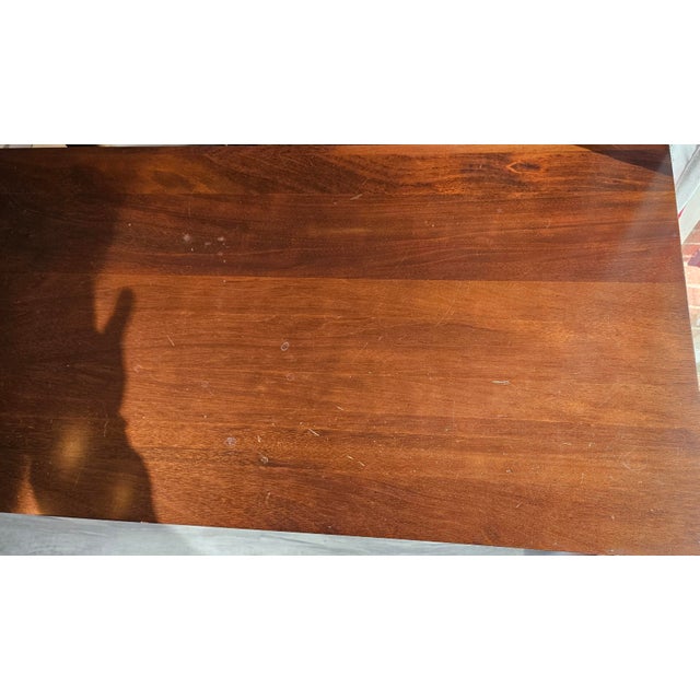 Mid-Century Modern Mid 20th Century Modern Solid Mahogany Chest For Sale - Image 3 of 6