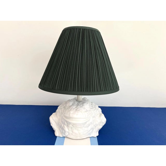 Mid 20th Century 1960s Italian Toad Lamp & Shade For Sale - Image 5 of 18