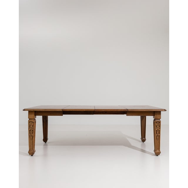 Wood Art Nouveau Table, Antique, France, Circa 1910 For Sale - Image 7 of 14