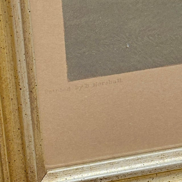 Framed Pair of 19th Century 'War' and 'Peace' Hand-Tinted Lithographs For Sale - Image 11 of 13