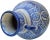 Blue Vase W/ Andalusian Motif For Sale - Image 9 of 11