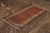 Traditional 19th-Century Antique Soumak Rug Gometric Burnt Red and Beige All Over Pattern For Sale - Image 3 of 9