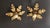 Modern Hollywood Regency Florentine Flower-Shaped Gilt Flush Mount with Hand-Forged, Floral, Gilded with Gold Leaf in the style of Hans Kögl, Italy, 1960s For Sale - Image 3 of 18