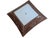 Mid Century Modern Faux Bois Glass Light Fixture Cover For Sale In Charlotte - Image 6 of 13