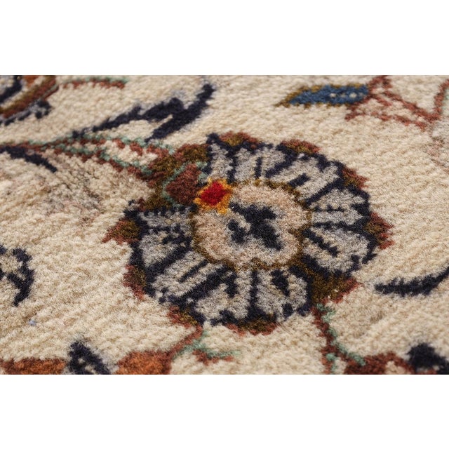 Kashan Cotton Rug, 2000s For Sale - Image 10 of 15