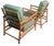 Pr. Mid 20th Century Bamboo Lounge Chairs For Sale In New York - Image 6 of 10