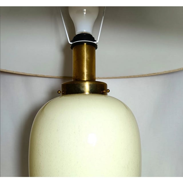 Textile Large Mid-Century Modern Floor Lamp, 1970s For Sale - Image 7 of 12