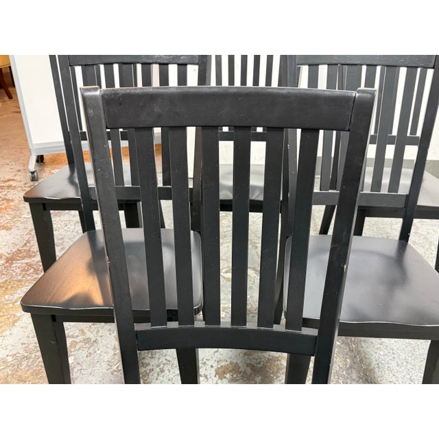 Shaker-Style Dining Chairs, Set of Six For Sale In San Francisco - Image 6 of 12