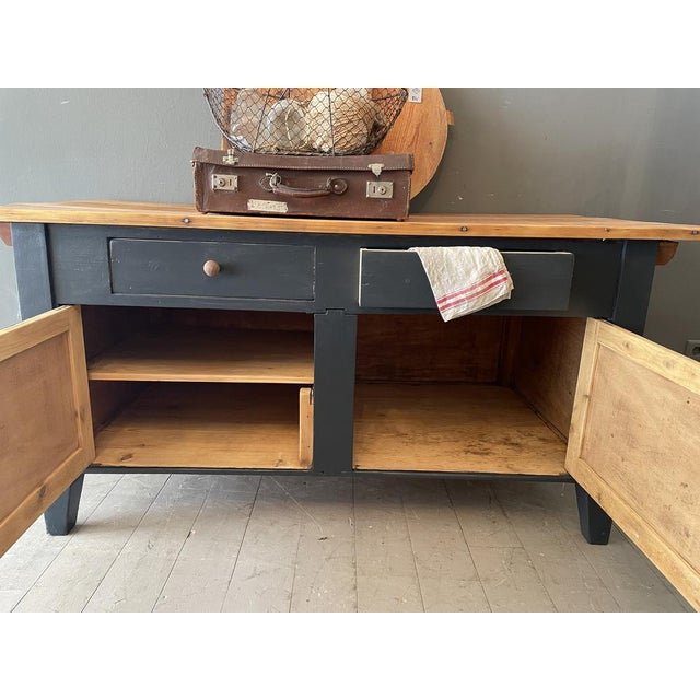 Large Brown and Grey Chest of Drawers For Sale - Image 12 of 16