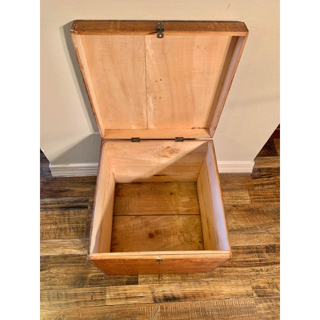 Early 20th Century French Wood Box For Sale - Image 10 of 12