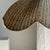 Wood Large Rattan Tulip Pendant Light, 1980s For Sale - Image 7 of 11