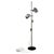 Vintage Adjustable Double Spotlight Floor Lamp in Chrome, Czechoslovakia, 1970s For Sale - Image 12 of 12