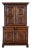 18th Century French Carved Walnut Cupboard, 1780 For Sale